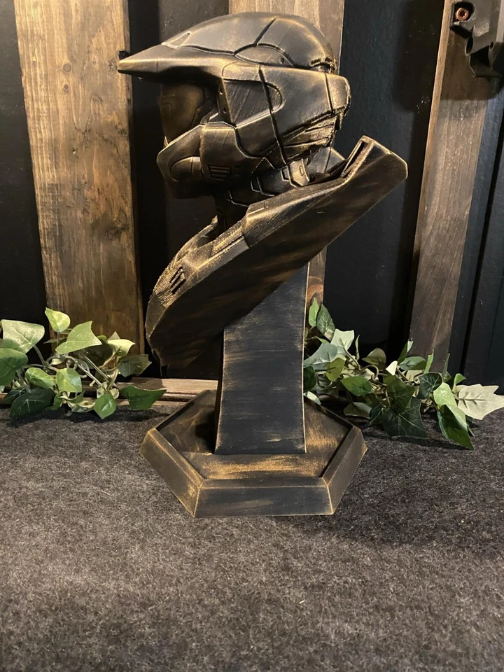 Estatua Master Chief 12 pulgadas Foto 4 de 4