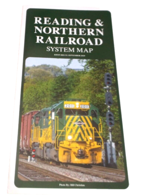 #ad #ad SEPTEMBER 2020 READING amp; NORTHERN RAILROAD SYSTEM MAP $20.00