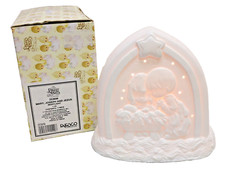  253898/PRECIOUS MOMENTS/MARY, JOSEPH  JESUS NIGHTLIGHT/W-BOX/EXCELLENT COND.