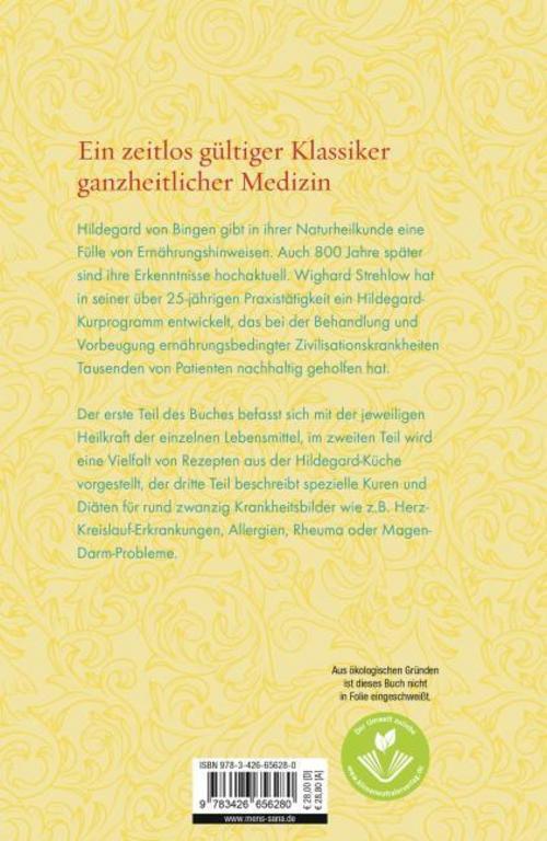 Thumbnail - Wighard Strehlow Die Ernährungstherapie Der Hildegard Von Bingen