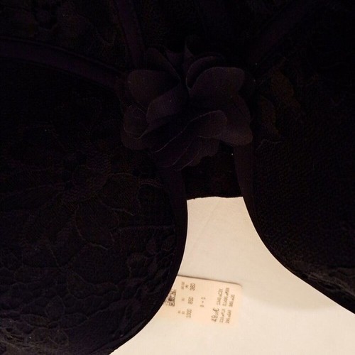 Etam Impertente Lightly Lined Lace Bustier Bra Black 38D - Picture 9 of 15