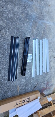 Duzzy Universal Garage Door Seal Kit Weatherproofing Bottom 16.5 Ft Length