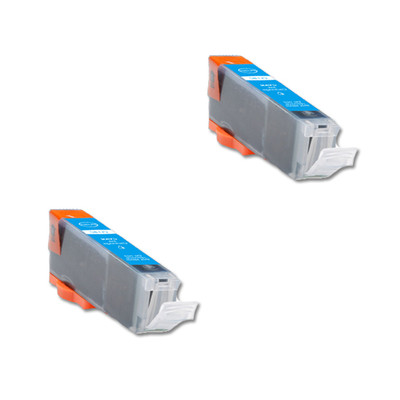 2 PK CYAN Premium Ink Cartridge plus CHIP for Canon CLI-251XL