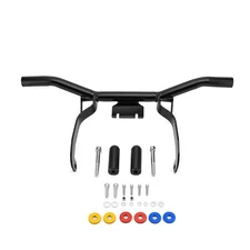 MOFUN Highway Engine Guard Crash Bar Flat Out Bar for Harley Touring 2009-2013