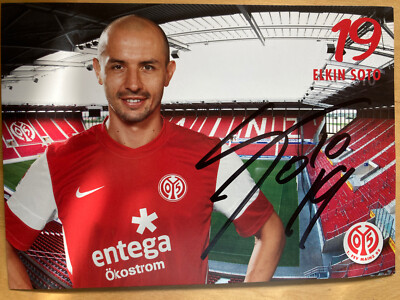Elkin Soto Autogrammkarte FSV Mainz 05 2011-12 Original Signiert 