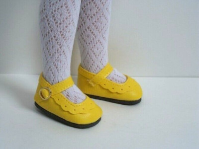 Dark Yellow Classic Doll Shoes For 14'' Robert Tonner Betsy McCall (Debs)