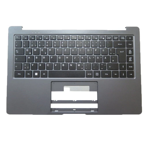 Used Gray PalmRest&Keyboard For Jumper EZBook S5 German GR Without Touchpad