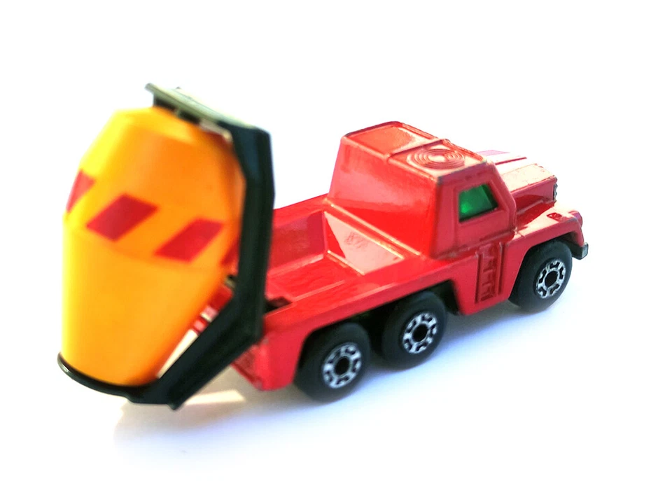 MATCHBOX Cement Truck SUPERFAST # 19 Vintage 1976 Modellino Camion Betoniera - Immagine 3 di 3