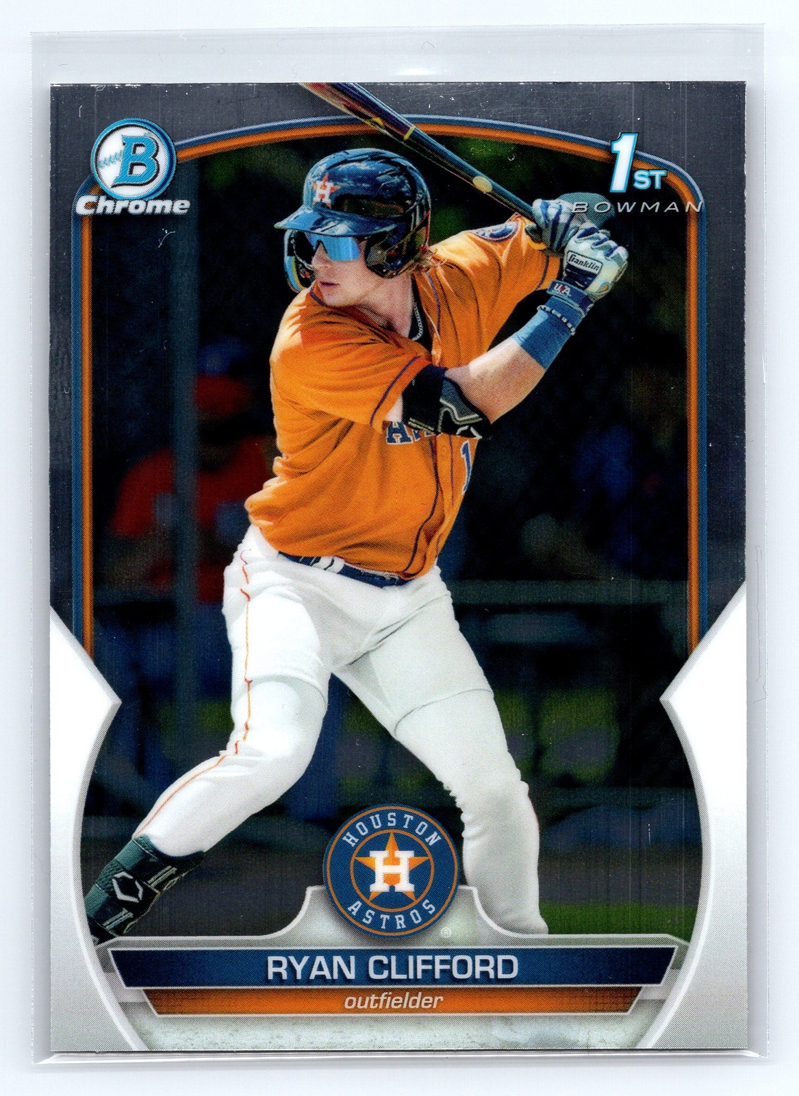 2023 Bowman Chrome #BCP-10 Ryan Clifford Chrome Prospects 1st