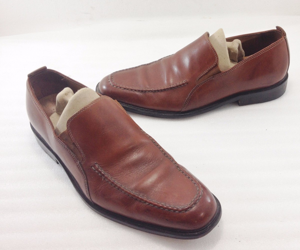Cole Haan 9 M Brown Leather Slip-On Loafers Shoes | eBay display picture 2