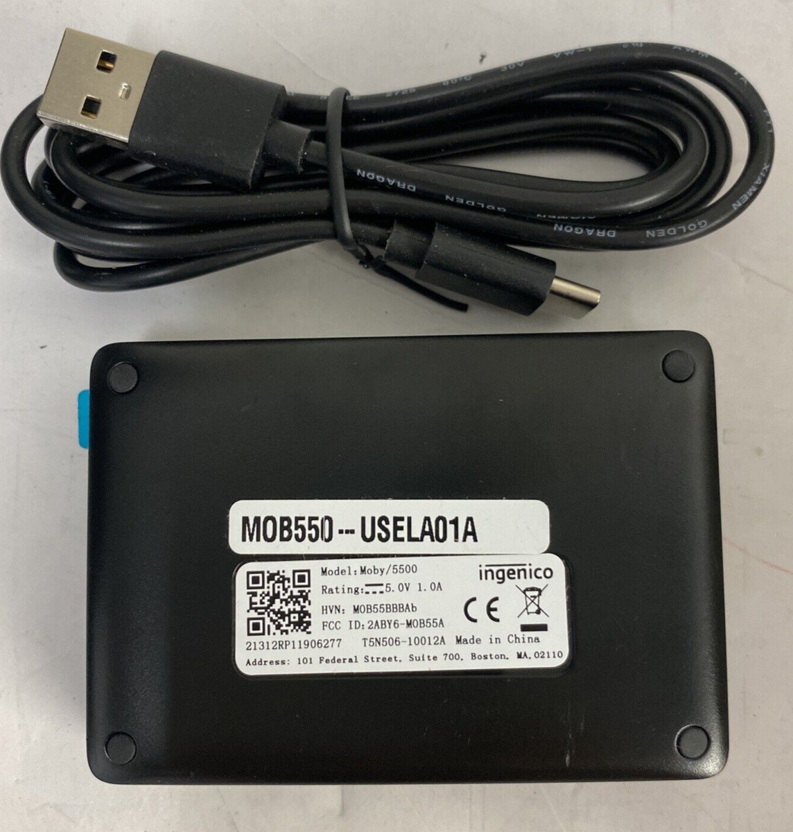 Ingenico Moby 5500 Mobile Card Reader all Card Types MOB55BBBAb