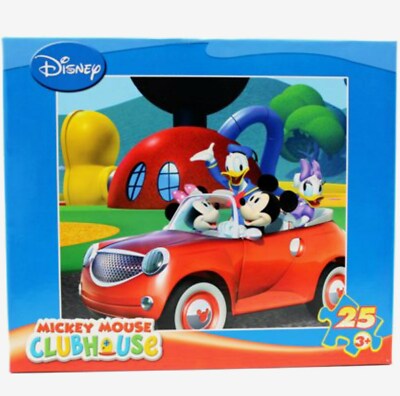 Disney Mickey Mouse Clubhouse Puzzle Factory Sealed 25 Pieces New made 2007 