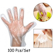 100 Disposable Hand Gloves Large Purpose Hand Kitchen Food Preparation