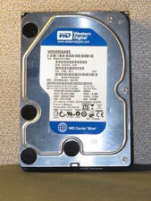 Western Digital WD Caviar Blue WD5000AAKS 500GB 3.5" SATA Hard Drive, Tested 