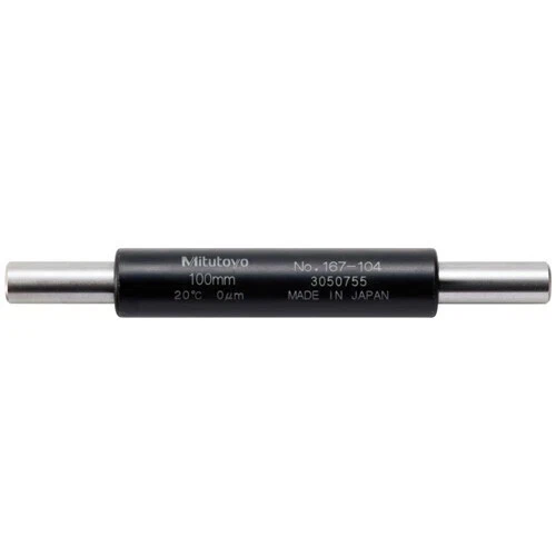 Mitutoyo 167-104 Micrometer Setting Standard - Length 100mm