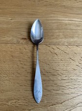 Sehr Alter Kaffeel&ouml;ffel 14,5 cm 12 Lot 750 Silber Initialen