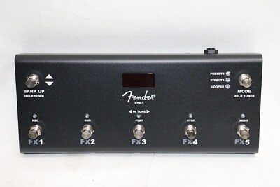 Fender GTX-7 Footswitch for use with Mustang GTX Amplifiers