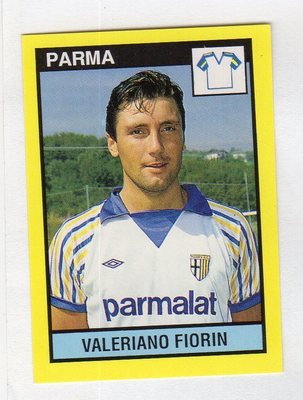 figurine THE GREAT FOOTBALL VALLARDI 1988/89 NUMBER 507 PARMA FIORIN