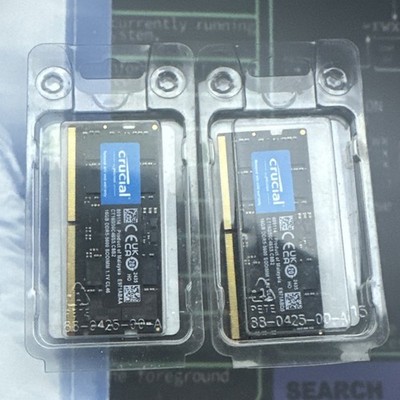 Crucial DDR5-5600 SO-DIMM DDR5 SDRAM 32GB (2x16GB) Notebook Memory