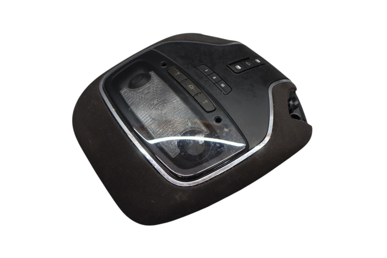 14-17 Maserati Ghibli Front Overhead Dome Light Console w/ Switch Black OEM