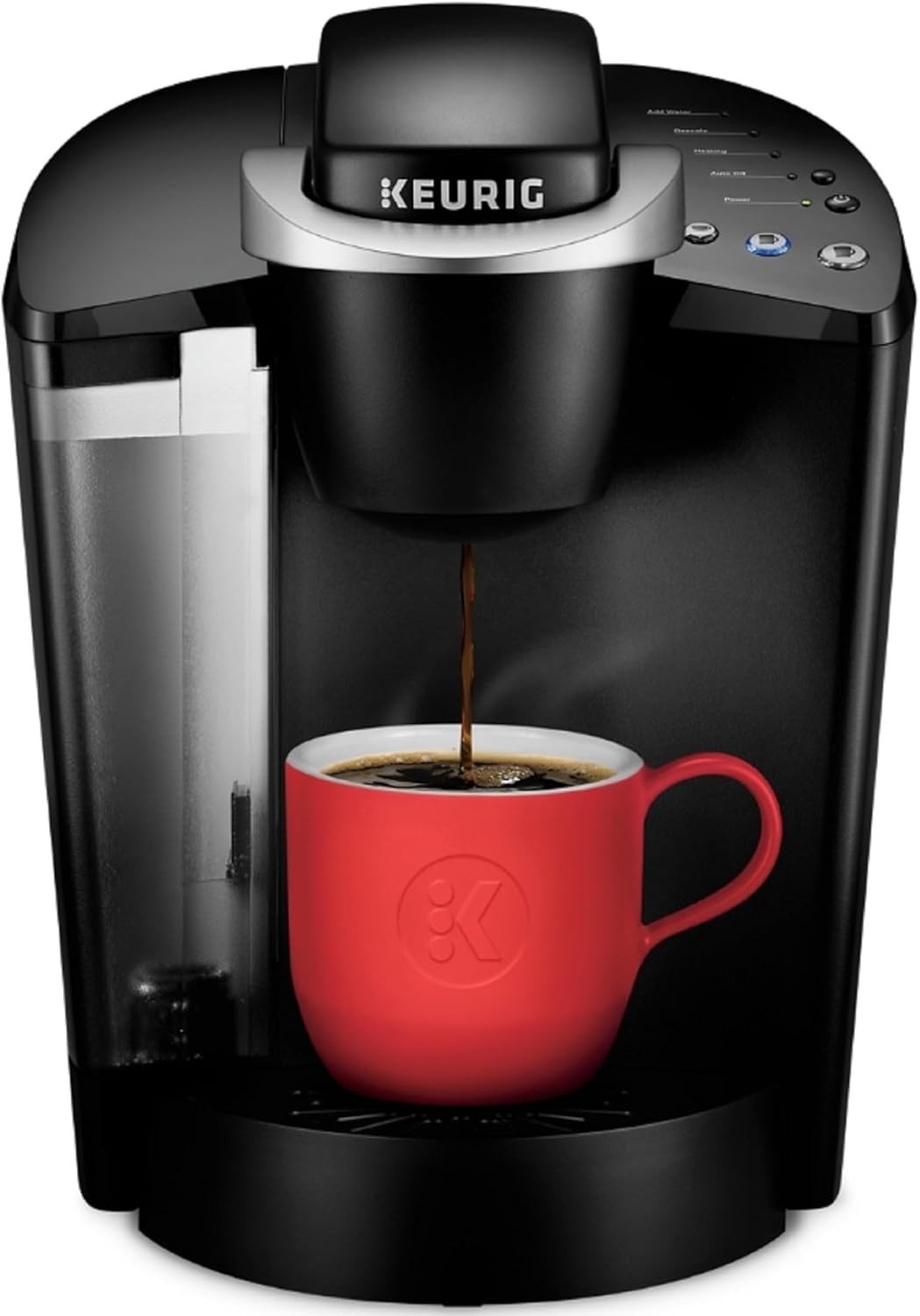 Keurig K-Classic Single Serve K-Cup Pod Coffee Maker, with 3 Brew Sizes, 48oz...