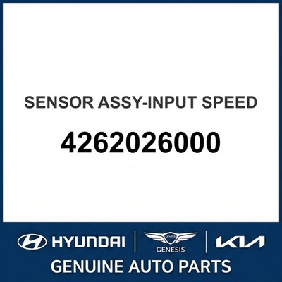 2012-2017 Kia Forte Sensor Assembly-Input Speed OEM New 4262026000