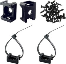 Cable Tie Mounts with Screws