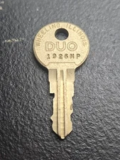 1pc ILLINOIS LOCK HIGH-SECURITY DUO CAM LOCK KEY CODED 1926MP MANIPULATING 5E2