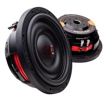 DD Audio Digital Designs 10 Inch 600 Watts RMS Shallow Subwoofer Pair SL610-D4