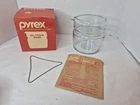 Vtg Pyrex Flameware 7756-B Glass Percolator Coffee Pot 6 Cup Replacement Bowl