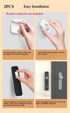 Practical Sturdy Secure Versatile Handy Tidy Neat Magnetic Remote Control Holder
