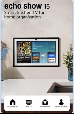 Amazon Echo Show 15 Smart Display Alexa NEW Unopened 840080594262