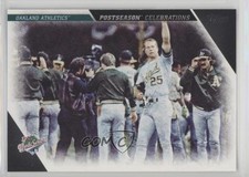 2017 Topps Update Postseason Celebration Oakland Athletics Mark McGwire 0c4