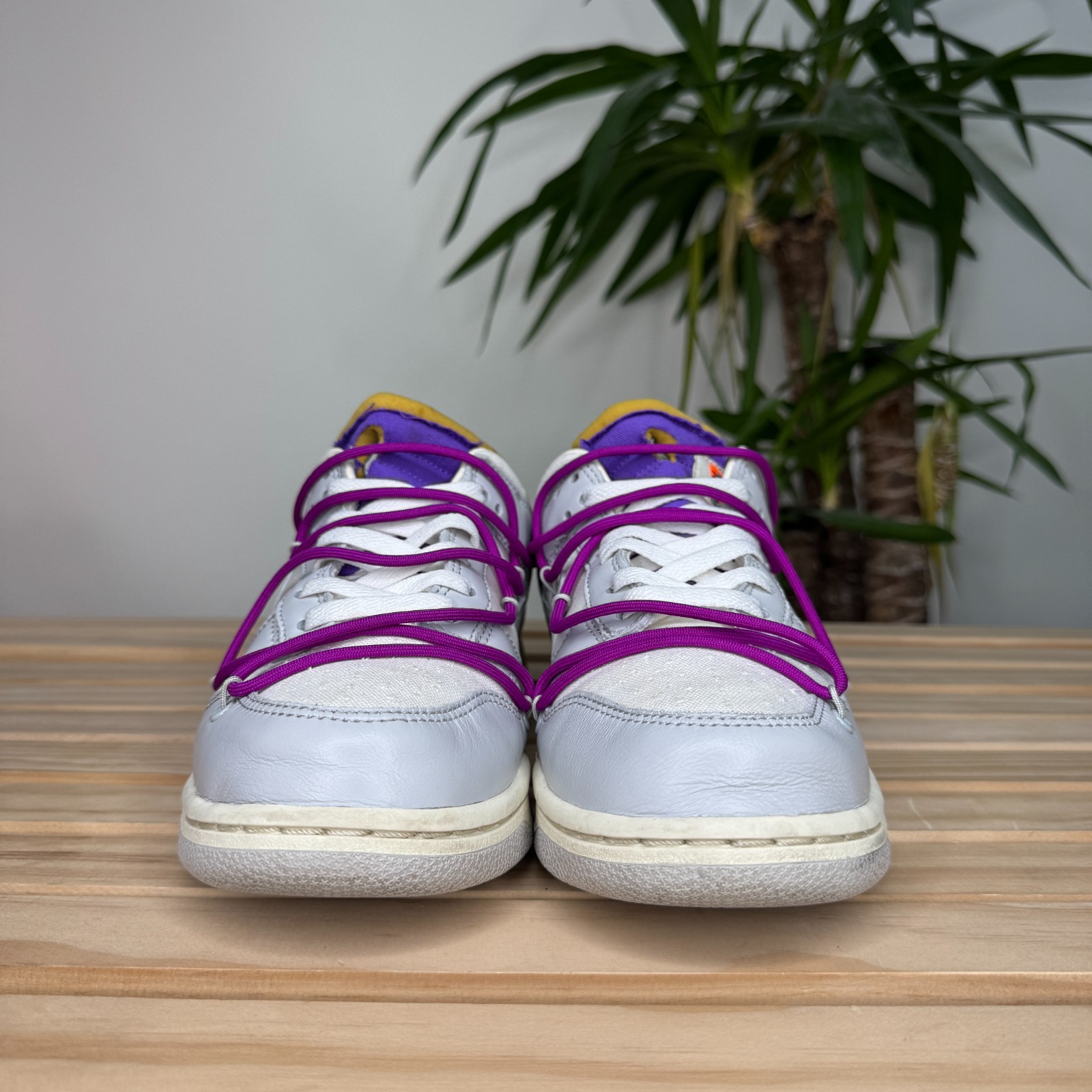 OFF WHITE X NIKE Taglia 9 Nike Off White x Dunk Low Lotto 28 di 50