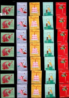 // 7X PORTUGAL 2001 MNH FISH FLOWERS