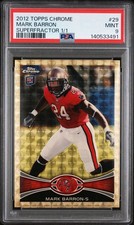 Marketplace image: 2012 Topps Chrome Superfractor 1/1 Mark Barron Rookie #29 Buccaneers