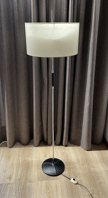 Rarität 60er Mid Century Stehlampe Stehleuchte Kaiser Leuchten Chrom Kunstleder
