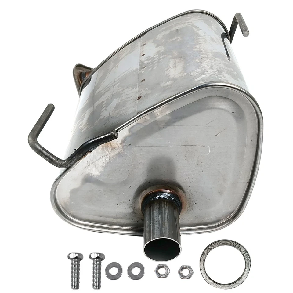 Silenciador de escape trasero de acero inoxidable para Subaru Forester 2014-2017 2018 2,5 L Foto 4 de 4