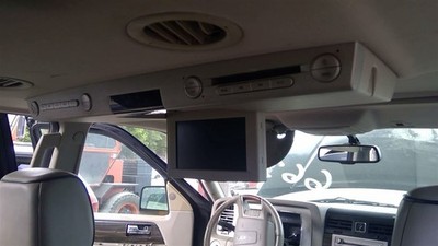 Info-GPS-TV Screen Rear DVD System Roof Mounted Fits 08-12 NAVIGATOR 