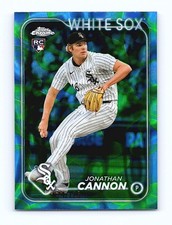 Jonathan Cannon 2024 Topps Chrome Blue / Green Lava Lamp #/125 #USC12