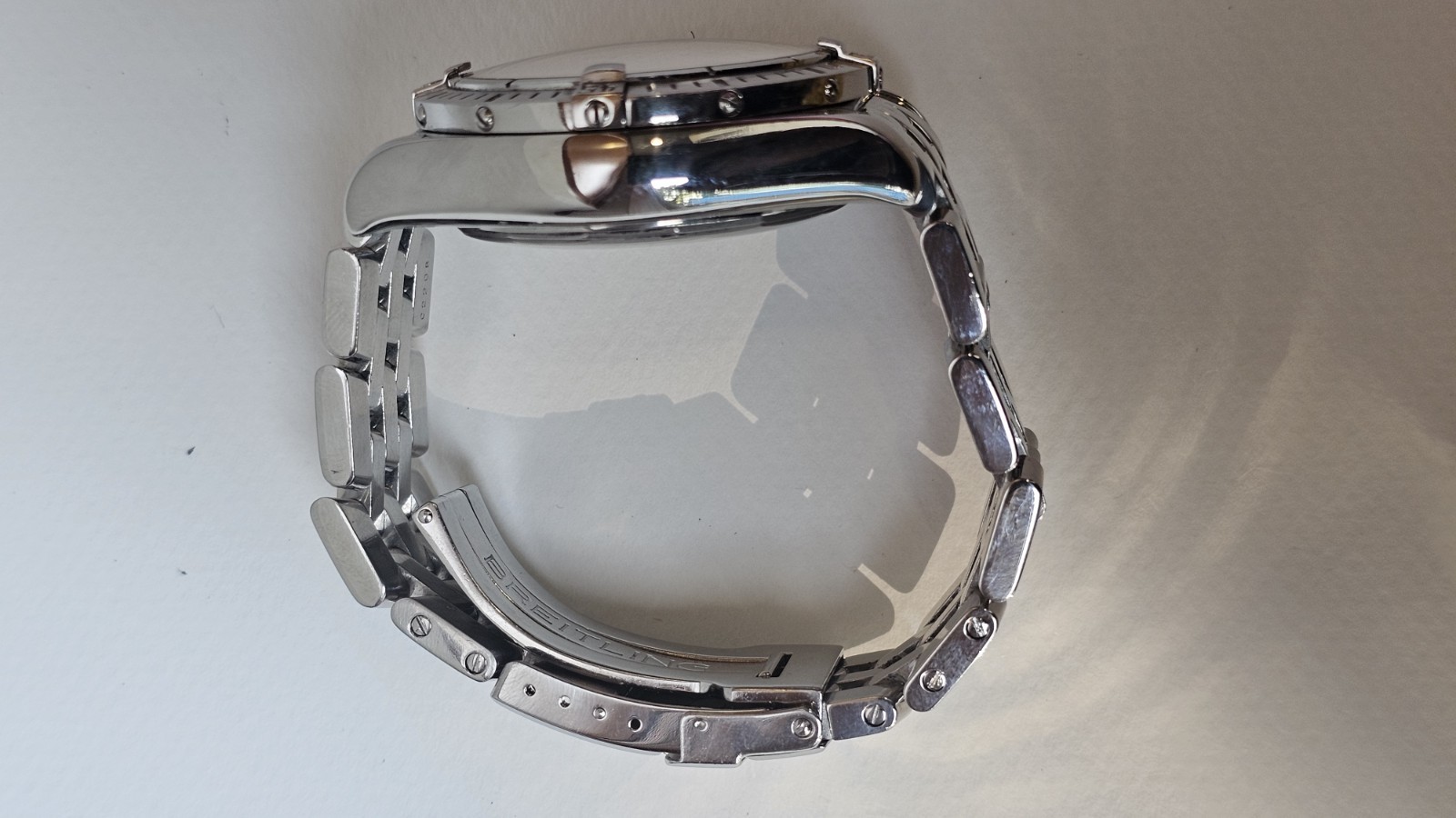 Breitling Chronomat Evolution Stainless Steel Pea… - image 8