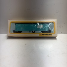 BACHMANN HO BOXCAR 1127 51 FOOT PLUG BOX Reefer CAR PENN CENTRAL PC 16050