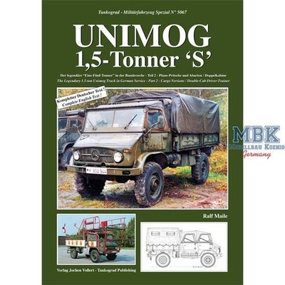 TANKOGRAD TG5067 Unimog S 1,5 Tonner Teil 2 Plane-Prtische, Abarten