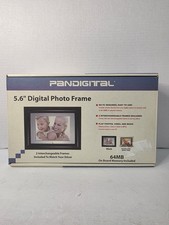 Pandigital 5.6-Inch Digital Photo Frame with 2 Interchangeable Frames w/ Remote