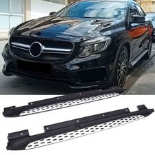 ? SPORT ALU TRITTBRETTER F&Uuml;R MERCEDES GLA X156 W156 C292 CHROM SIDE STEPS NEU ?