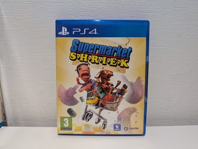 Supermarket Shriek PS4 Spiel Kart Racing - Goats x Supermarket Sweep PQube NEU
