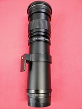 Opteka 420-800mm f/8.3 HD Telephoto Zoom Lens