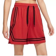Nike Dri-FIT Fly Crossover Womens Basketball Elastic Waist Shorts Red S,M,L NWT