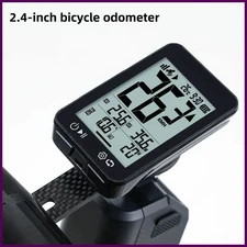 GPS Bike Computer Wireless 2.4" LCD Speedometer Odometer with Backlight