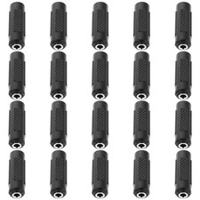 20 Pcs Headphone Plug Adapters Stereo Earphone Jack Female for Audio